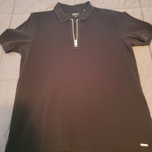 BLACK DIESEL ZIP POLO